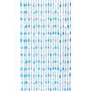 Generico Susanna Home - Tenda Antimosche a Fili con Telaio in PVC per Interni ed Esterni, Zanzariera Decorativa a Pannello per Porte e Finestre, Corda a Perline - Vari Colori e Misure (BLU, 140X230)
