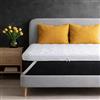 SLIPIO Coprimaterasso 130x190 cm Topper | 7 cm | Memory Foam Visco+ Adattabile | Sfoderabile e Lavabile | Antiacaro Anallergico