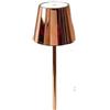 Generico Lampada Da Tavolo Led 3 Modalità Calda Naturale Fredda Bar Hotel Ristorante (Rame)