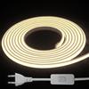 STHomedeco Tira LED COB - Striscia Adesive 220v Da Interno Esterno Impermeabile, Alta LuminositÃ Striscia IP65, Strip LED per Commerciale, Camera da letto (Bianco Caldo 3000k, 5M)