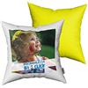 My Custom Style Cuscino 4040 Poliestere Personalizzato Online Retro Giallo
