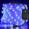 HEGEHE - 220V Striscia LED da esterno [1m, Blu], IP67 Impermeabile Flessibile, 36 LEDs/m Tubo LED da interno, Illuminazione a 360°, Decorazione per casa e negozio