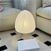 Chao Zan Lampada da tavolo lanterne in carta di riso, lampada comodino camera da letto vintage stile giapponese, Luce da Terra carta di riso design nordico per soggiorno (B)