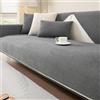 Generico Copri Seduta Per Divano,Schiena Cover Protettiva Stagioni con per Divano Lavabile Copri Divanos per Cane Gatti(Grey,60x90cm)