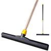 Yocada - Spazzola tergipavimento, 137 cm, regolabile, con asta telescopica resistente, ideale per garage, cortile, doccia, bagno, peli di animali domestici, pavimento