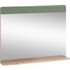 Vicco Specchio da bagno Izan, Quercia verde/oro, 80.1 x 62 cm con Aböage, a parete, combinabile con altri mobili da bagno Izan