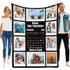 Bemaystar Regalo San Valentino per Lui e Lei - Coperta Personalizzata con Foto Testo, Nomi, Plaid Personalizzato con Foto, Coperta Personalizzata, Regali per Donne, Uomini, Marito, Moglie