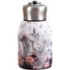 Generic Piccola bottiglia d'acqua da 300 ml, mini borraccia termica in acciaio inox per bevande calde e fredde, borraccia portatile per palestra, escursionismo, scuola, viaggi