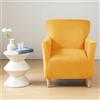 uyeoco Copripoltrona 1 Posto con Braccioli Relax Reclinabile Universale Copri Poltrona Elasticizzato Lavabile Rimovibile Fodera per Poltrona Poltroncine Relax Copertura per Poltrona Elettrica Reclinabile ( C