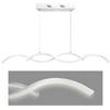 MAKA change your life quality Maka Lampadario a Sospensione Moderno | Lampadario LED Soffitto per Soggiorno, Cucina, Camera da Letto | Luce Naturale 4000K | Lampada Sospesa | 25W | Alluminio 90x5x90 cm