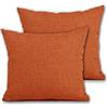 Cieffepi Home Collections Federa Copricuscino MULTICOLOR (Set 2 Federe 40x40 cm, Arancio)