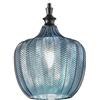 G.E.A. Luce Lampadario Moderno Gea Luce Cleofe S10 E27 Led Vetro Cobalto Lampada Sospensione