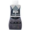 Craft County Rit DyeMore - Tintura per fibre sintetiche liquide per abbigliamento, decorazioni e artigianato, colore: grafite (1 pezzo)