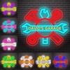 Collienght Segno al neon per garage personalizzato per officina auto garage segno LED strumento personalizzato cartello luminoso garage per decorazione della parete Negozio di riparazioni personalizzate Insegna