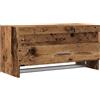 vidaXL Armadio Legno Vecchio 70x32,5x35 cm in Legno Multistrato, vitaXL
