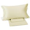 Caleffi Class - Completo Letto Matrimoniale Raso Composto da Lenzuola Matrimoniali Cotone 100% 240x285 + 1 Lenzuolo con Angoli Matrimoniale Coprimaterasso Sotto 180x200 + 2 Federe Cuscino Letto 50x80