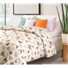 Home Tresor Trapunta Invernale Matrimoniale Imbottita Piumone Caldo Letto 2 Piazze 250x250 cm Coperta Morbida e Soffice Autunno Inverno Copriletto Traspirante Anallergico - Mony 4