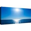 canvashop Quadri Moderni Soggiorno Cm 120X60 Mare Blu Stampe Da Parete Quadro Su Tela Camera Da Letto Estate