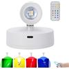 Liqzirtu Bulbi LED con accento in vaso, caminetto telecomando, ricarica faretti decorativi a distanza, illuminazione ambientale delle stanze, fonti di coppie di illuminazione della batteria diminuisce