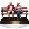 HLCYANYA Espositore in acrilico personalizzato, statuetta in acrilico con immagine a cartone animato personalizzata, decorazione da scrivania personalizzata, regalo per familiari, amici, partner (Base 4)