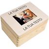 Creative Deco Il tuo Testo + Foto Personalizzata Idea Regalo Scatola di Legno | Personalizzato Scatole dei Ricordi | Per Donna, Uomo e Coppie | Stampa a colori | Per Compleanno, Pasqua, Feste