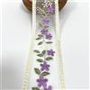Sourcemall Nastro in pizzo, delicato nastro in cotone ricamato, per decorazioni nuziali, fai da te, cucito, decorazione per la casa, 9,1 m (viola)