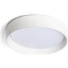 LEDKIA LIGHTING LEDKIA Plafoniera LED 20W Circolare Metallo Ø450 mm CCT Selezionabile Broad | 20W Metallo Ø450 mm | CCT Selezionabile Bianco Caldo, Neutro, Freddo | 1600 lm Luminosa | Design Resistente