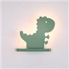 GUANSHAN Lampada da parete a dinosauro a LED Illuminazione camera da letto per bambini Lampada da parete creativa Lampada da comodino per ragazzi, ragazze, camerette, corridoio