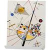 My Custom Style Poster Stampato su Carta Fotografica 200gr. #Arte-Delicata Tensione, Kandinsky#. 70x100cm