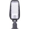 Partenopea Lampione armatura stradale ad alta efficienza illuminazione LED luce per viali strade sentieri percorsi giardino 230V (Grigio - 50w - luce fredda 6500k)