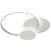 Vivida International VIVIDA - Plafoniera LED Eclipse 3, Stile Moderno, 60W, CCT 3000K/4000K, 3200/3400Lm, IP20, Beam Angle 120°, Colore Bianco