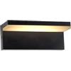 Partenopea® Applique lampada a LED Lampada da parete per mura esterno plafoniera balcone giardino androni impermeabile (Luce calda 3000K, Rettangolare)