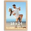 Victor cornice portafoto "Klee" beige 18x24 cm | Legno - design semplice e moderno - decorazione per la casa