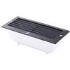 Poliplast Lampada Luce Segnapasso da esterno in alluminio E27 60W IP54 Federica (400437B (Bianco)) - . -400437B