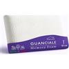 Zencasa, ordina il tuo spazio libera la Cuscino Memory Foam in Aloe Vera - Cuscino Cervicale per Dormire 70x40x12 cm, Cuscino per Cervicale Made in Italy, Cuscino Antirussamento, Cuscino Letto in Memory Foam (1, Trama Massaggiante)