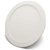 LED Universum Pannello LED, rotondo con 18 W di potenza, montaggio a incasso, opzionale a intensità variabile, bianco neutro, 22,5 cm, tipo: ECONOMY UR18225. Neutralweiß - dimmbar