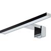 Kwazar Leuchte Kwazar Luminaire Lampada a LED per Specchio 3in1 Bagno 5W 350LM 30cm Bianco Neutro 4000K IP44 230V Lampada da Parete Lampada per Specchio, Armadio da Bagno Lampade per Specchio Elena Argento