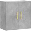 vidaXL Mobile a Parete Grigio Cemento 60x31x60 cm in Legno Multistrato