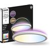 CALEX Plafoniera LED Smart Halo, 30 cm, colori RGB & luce da fredda a calda, Dimmerabile, controllo app Wi-Fi & vocale, Bianco