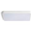 LEDKIA LIGHTING Plafoniera LED 40W Rettangolare Metallo 600x400 mm CCT Selezionabile Hidria per Soggiorno, Cucina Bianco
