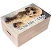 Creative Deco Foto Personalizzata Idea Regalo Scatola di Legno | Personalizzato Scatole dei Ricordi | Per Donna, Uomo e Coppie | Stampa a colori | Per Compleanno, Pasqua, Feste