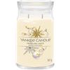 Yankee Candle Signature candela profumata, Luci Scintillanti in giara grande, Candele di miscela di cera di soia lunga durata