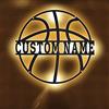 SSRUI Nome personalizzato 7 Colori Lampada Da Pallacanestro Personalizzato Wall Art Night Light LED Nome Segno Regalo per Gli Uomini Basket Amante
