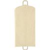 Mainetti Custodie Copriabiti, in Tessuto Cotone, con Cerniera Centrale, Antipolvere e Traspirante, Colore Naturale, Dimensione 60x140cm con Manici, 5 Pezzi per Confezione