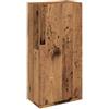 vidaXL Mobile da Bagno a Parete Legno Antico 32x20x67 cm, Mobile da Bagno, Armadio da Bagno