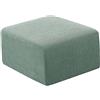AQIGR Copri Pouf Elasticizzato 45 x 45/60x60/80x80/90x90 Copertura Dell'Ottomano Rimovibile Fodera per poggiapiedi Copri Pedaliera per Soggiorno (Color : #2, Size : L)