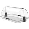 BIESSE Vetrinetta Contenitore per Alimenti, Trasparente, 38cmx26cmx17cm