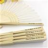 KRUI Ventagli Matrimonio Personalizzati Legno，ventagli Matrimonio Personalizzati Colorati，ventagli Personalizzati con Nome，ventaglio con Scritta (20pcs,C)