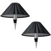 Generico 2Pz Lampada da Tappo per Bottiglia, Paralume Abat Jour, Tavolo Lampada LED Ricaricabile e Dimmerabile con Controllo Touch 3 Modalità Temperatura e Colore