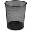 Clic-And-Get Cestino per la carta 19 L filo metallico nero